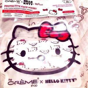 Hello Kitty Disposable Face Mask by Creme (10)